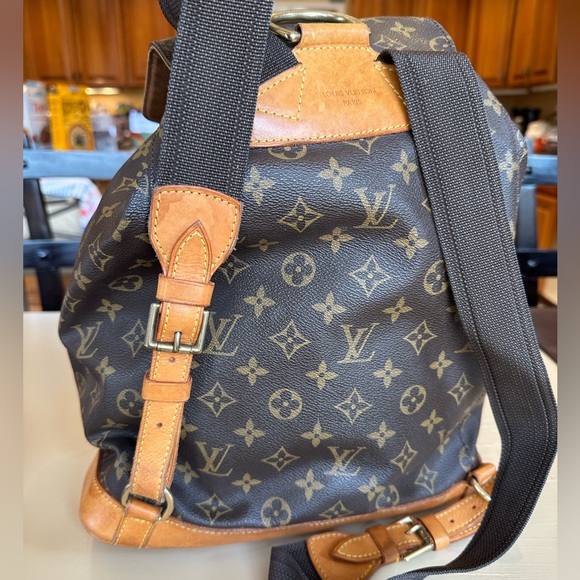 Louis Vuitton Brown Monogram Backpack - Picture 10 of 15